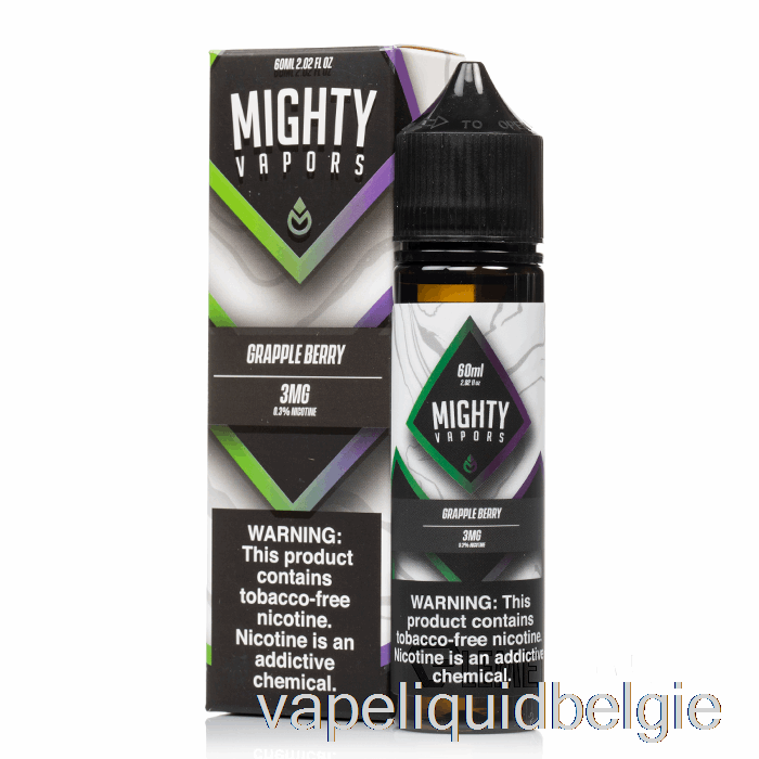 Vape België Grapplebery - Machtige Dampen - 60ml 3mg